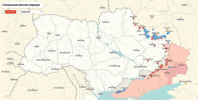 Карта Украина