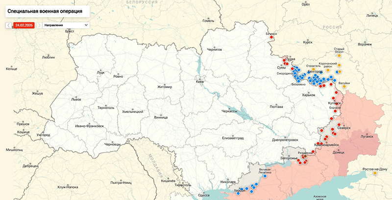 Карта Украина