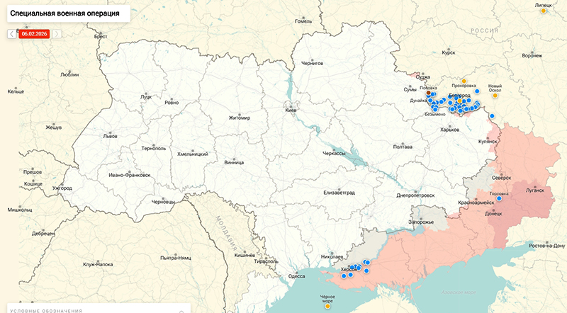 Карта Украина