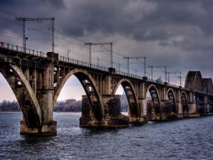 мост через Днепр