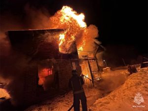 Пожар Подмосковье