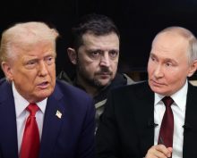 Трамп, Зеленский и Путин