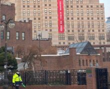 Российский баннер «Победа будет за нами» вызвал громкий скандал в Южной Корее