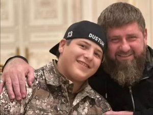 Кадыров с сыном Адамом