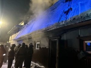 пожар в сауне в Кемеровской области