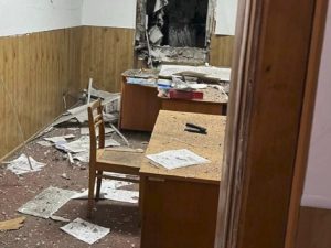 Здание украинского ТЦК взорвали в Ивано-Франковской области