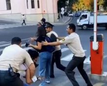 Охрана Алиева в США применила силу к протестующим