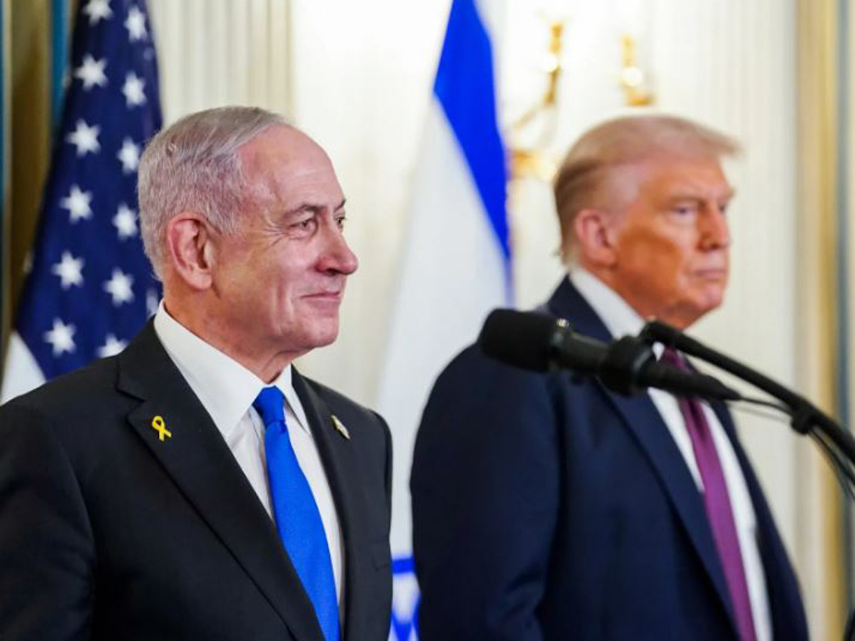 Трамп и Нетаньяху