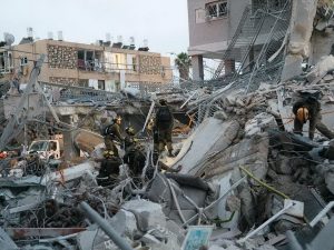Разрушения в Израиле