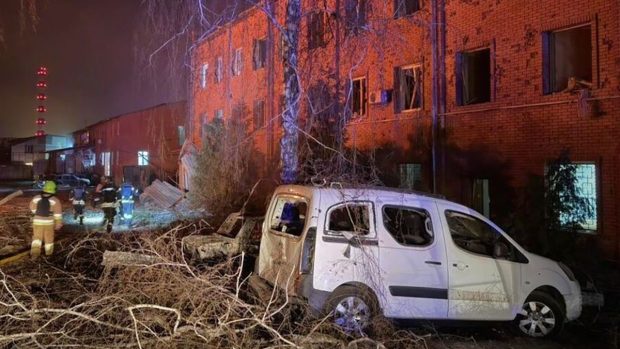 ВС РФ атаковали Киев, ударив по центру города