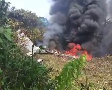 Крушение самолета в Колумбии