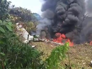 Крушение самолета в Колумбии