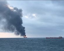 неизвестные дроны атаковали турецкий танкер в Черном море