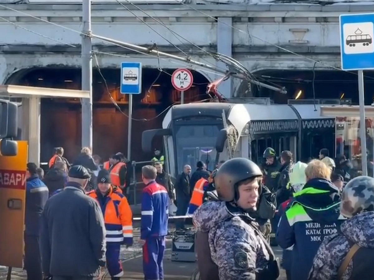 В Тушино столкнулись два трамвая: пострадали 22 человека