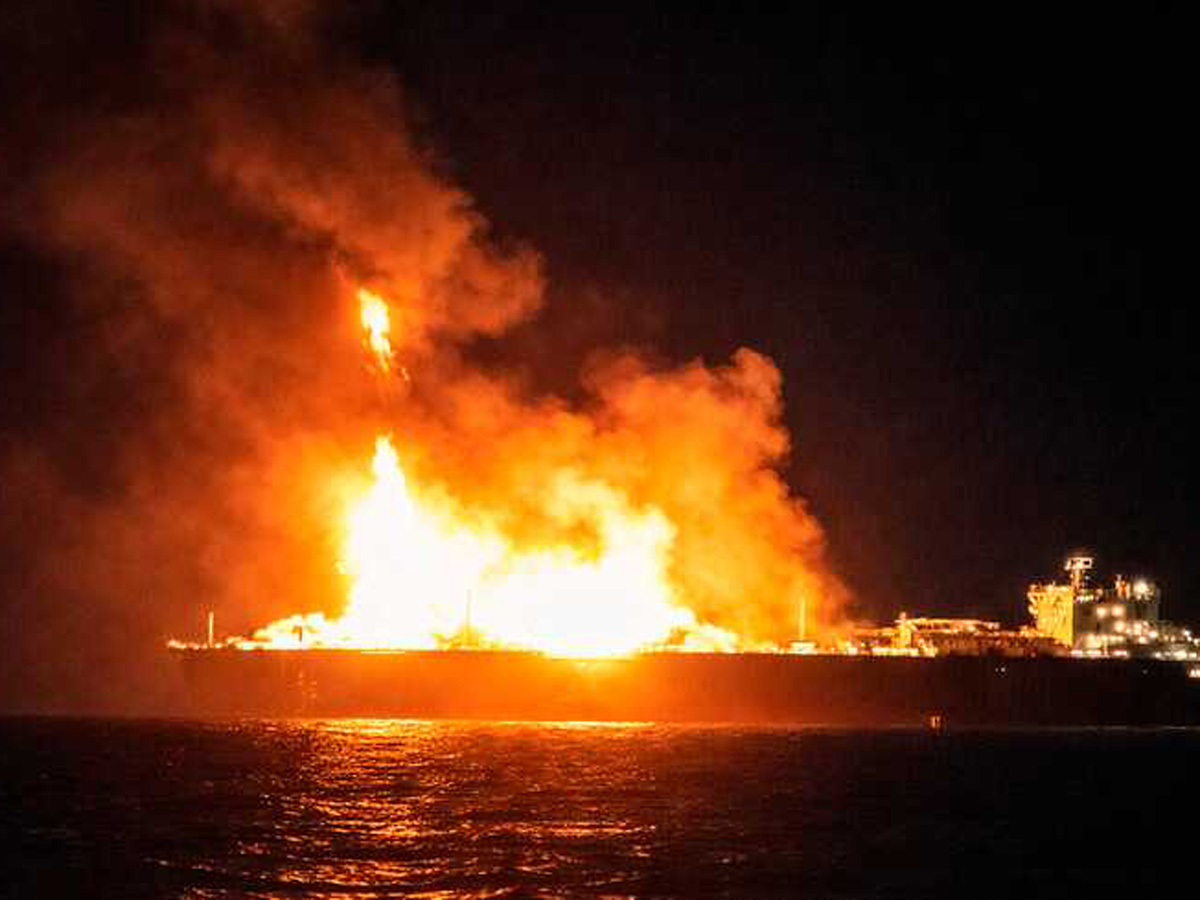 в Средиземном море загорелся российский танкер-газовоз Arctic Metagaz