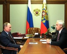 Белоусов и Путин