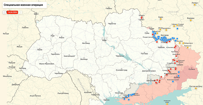 Карта Украина