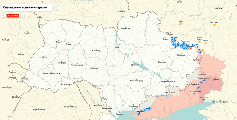 Карта Украина