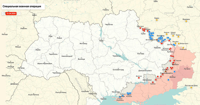 Карта Украина