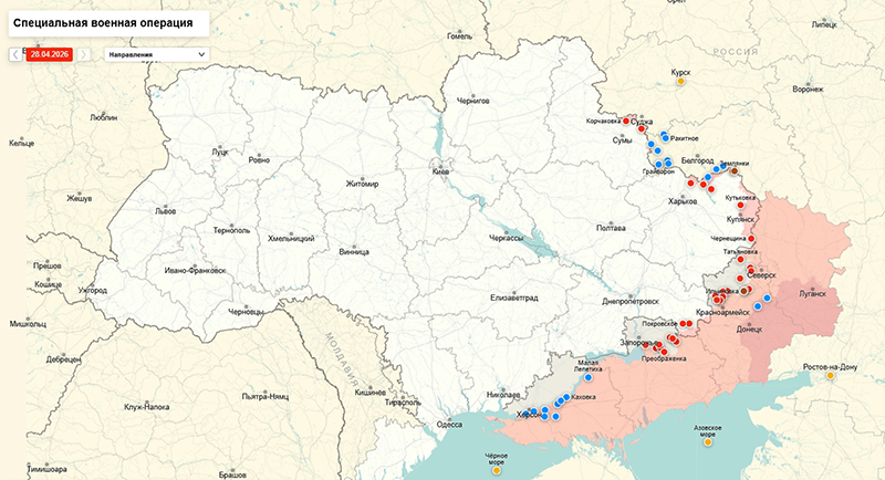 Карта Украина