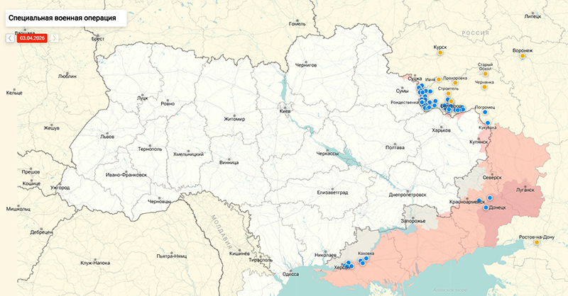 Карта Украина