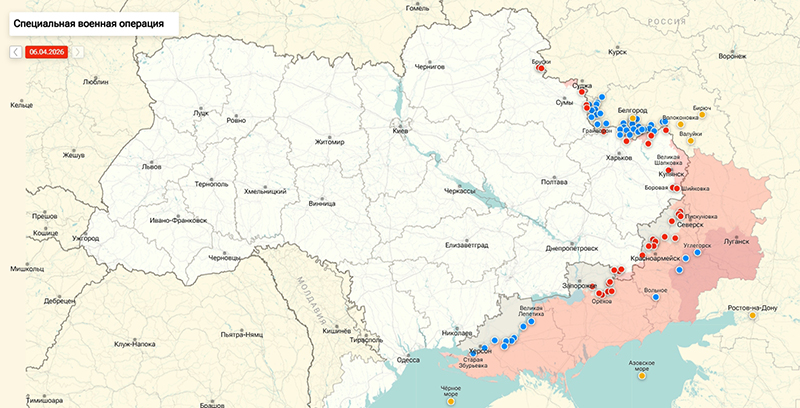 Карта Украина