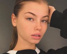 Российская модель снялась в горячей фотосессии для иностранного бренда