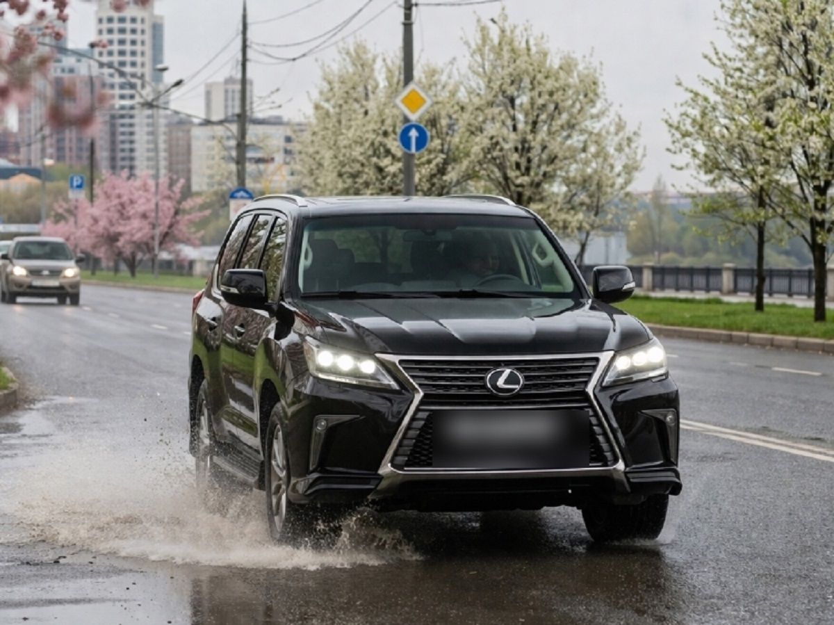 СМИ: в Уфе разгорелся скандал вокруг дорогого Lexus, на котором может ездить мэр
