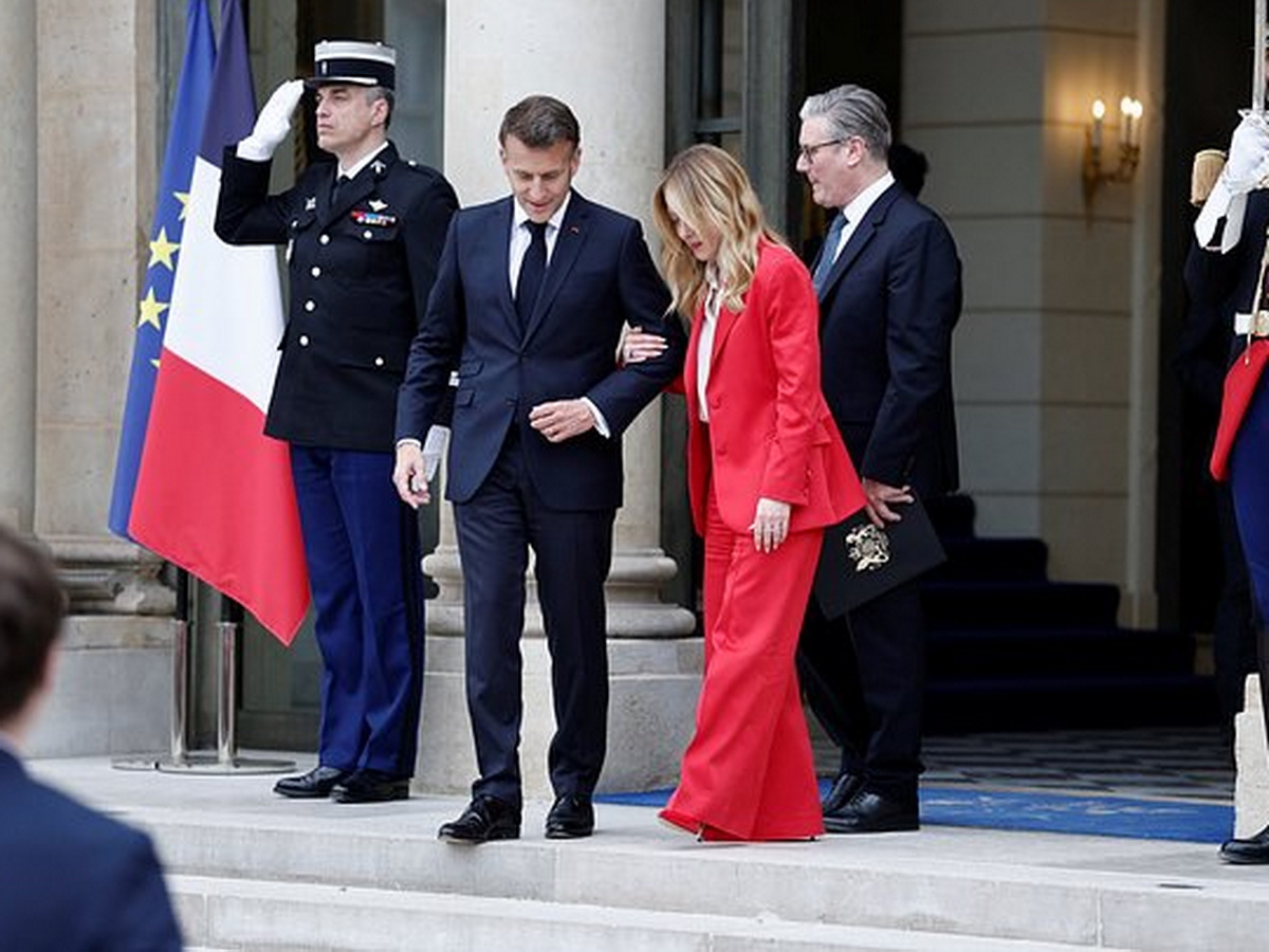 Макрон и Мелони