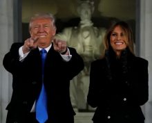 Трамп и Мелания