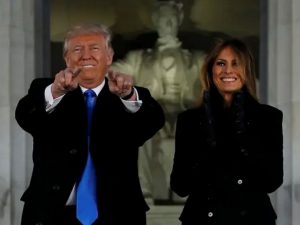 Трамп и Мелания