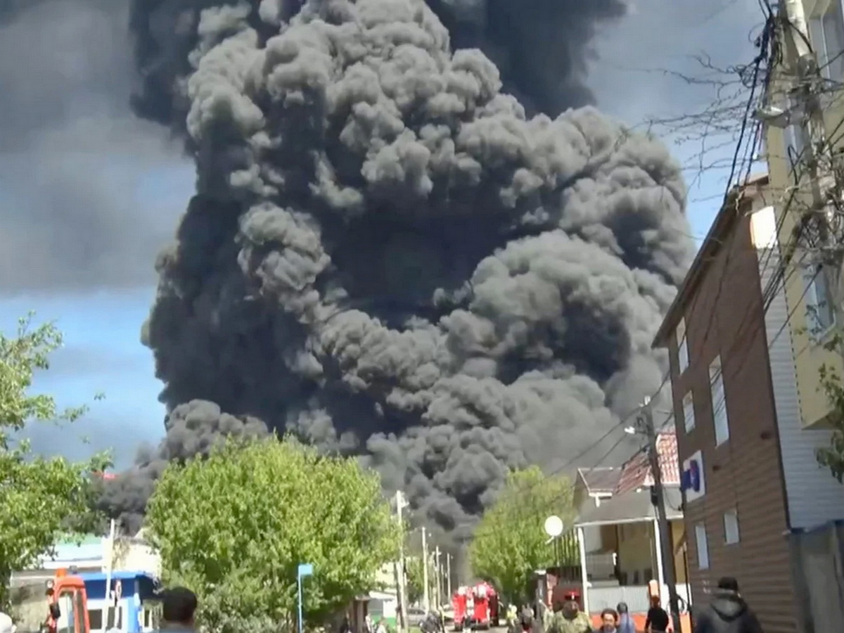 Удар по Туапсе