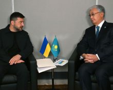 Владимир Зеленский и Касым-Жомарт Токаев