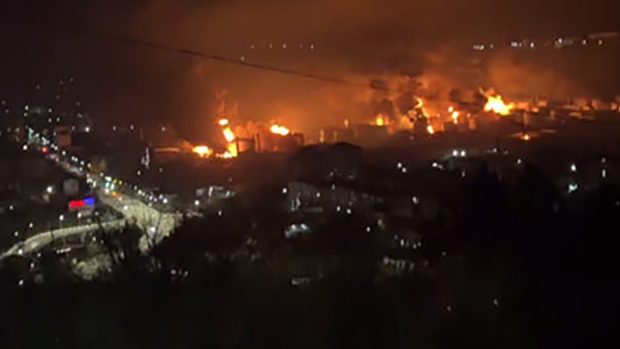 БПЛА ВСУ атаковали Туапсе - пожар в порту, есть жертвы