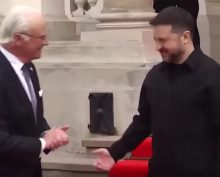 Зеленский и король Швеции