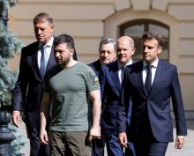 Зеленский и лидеры ЕС