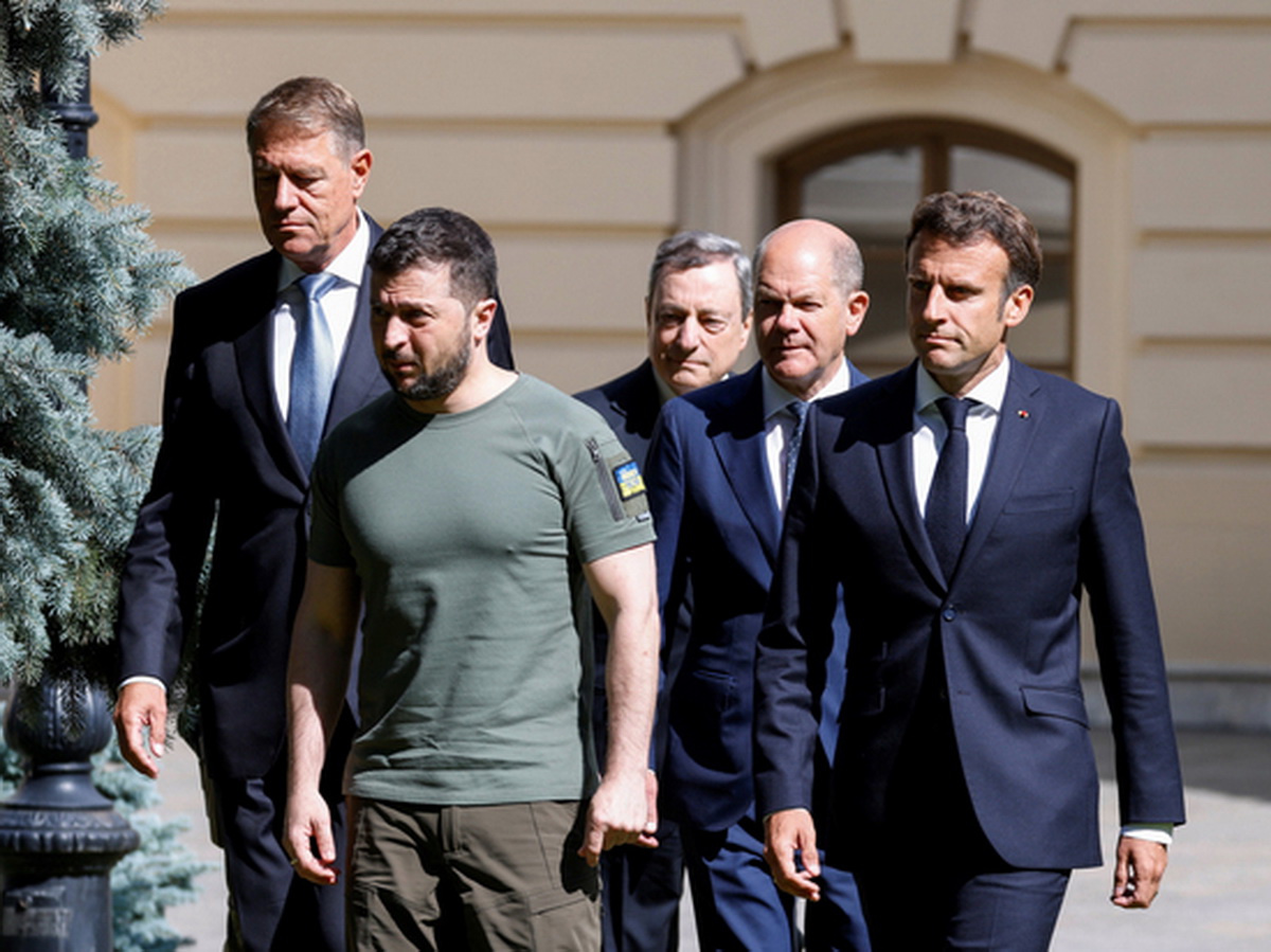 Зеленский и лидеры ЕС