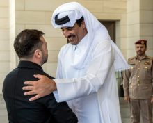 Зеленский и шейх