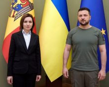 Зеленский и Санду