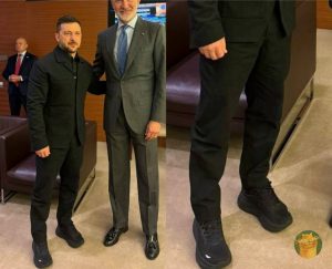 Зеленский в зелеходах