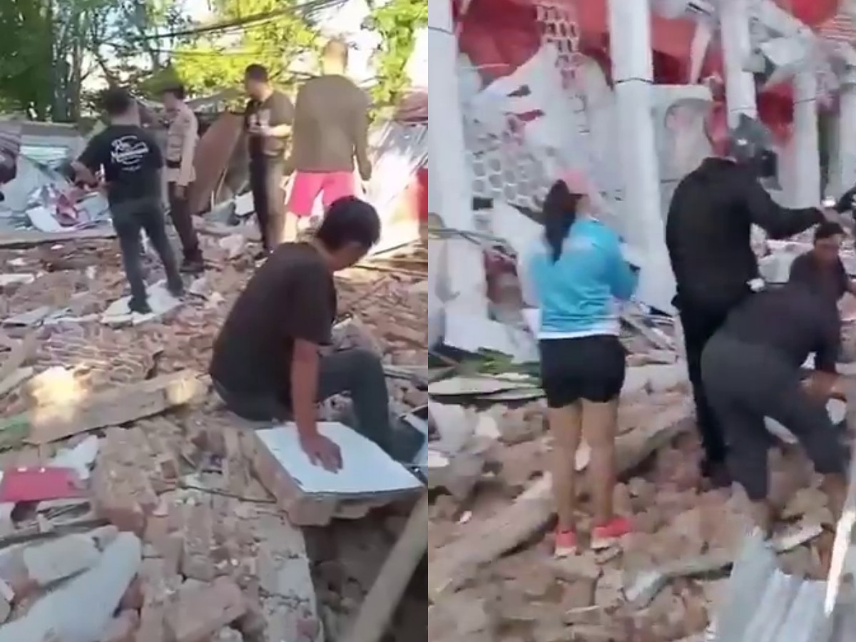 Мощное землетрясение в Индонезии: есть жертвы, разрушены здания