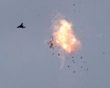 дрон над Прибалтикой