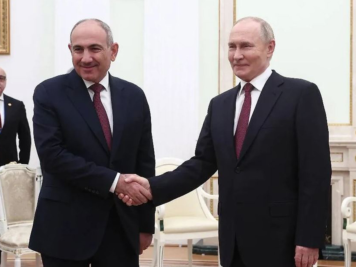 Путин и Пашинян