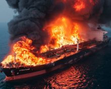 БПЛА атаковали три танкера в Черном море