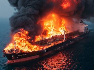 БПЛА атаковали три танкера в Черном море