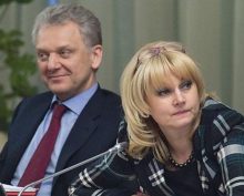 Голикова с мужем