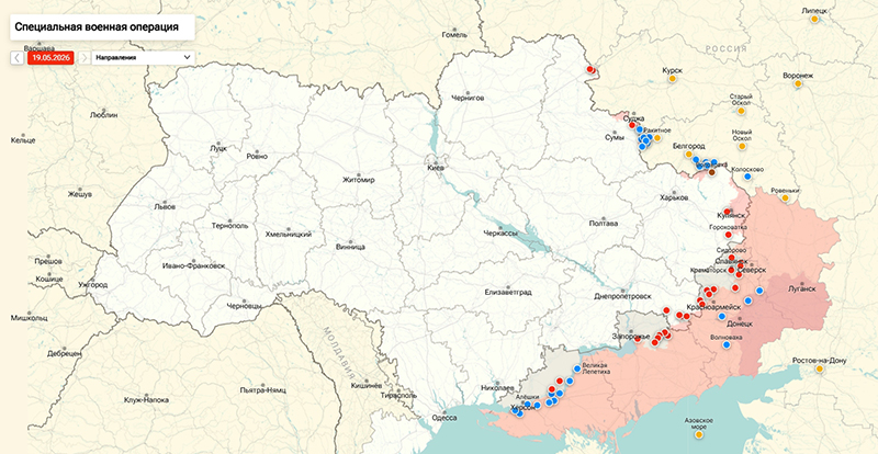Карта Украина