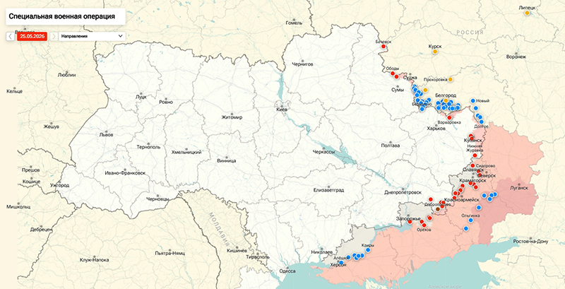 Карта Украина