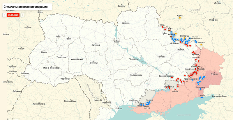 Карта Украина