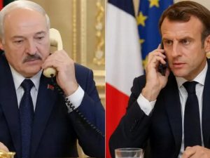 Лукашенко и Макрон